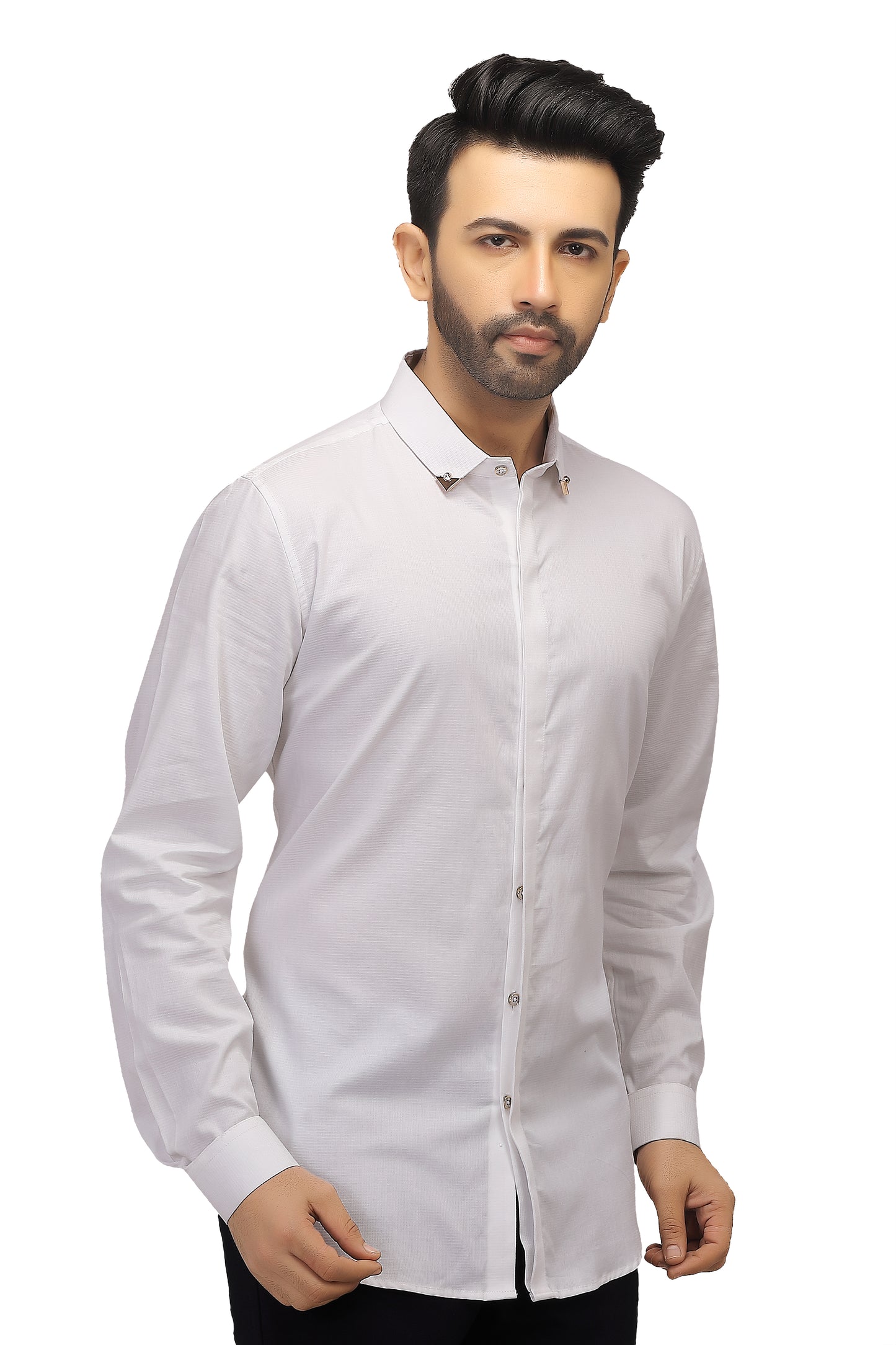 White Structured Shirt